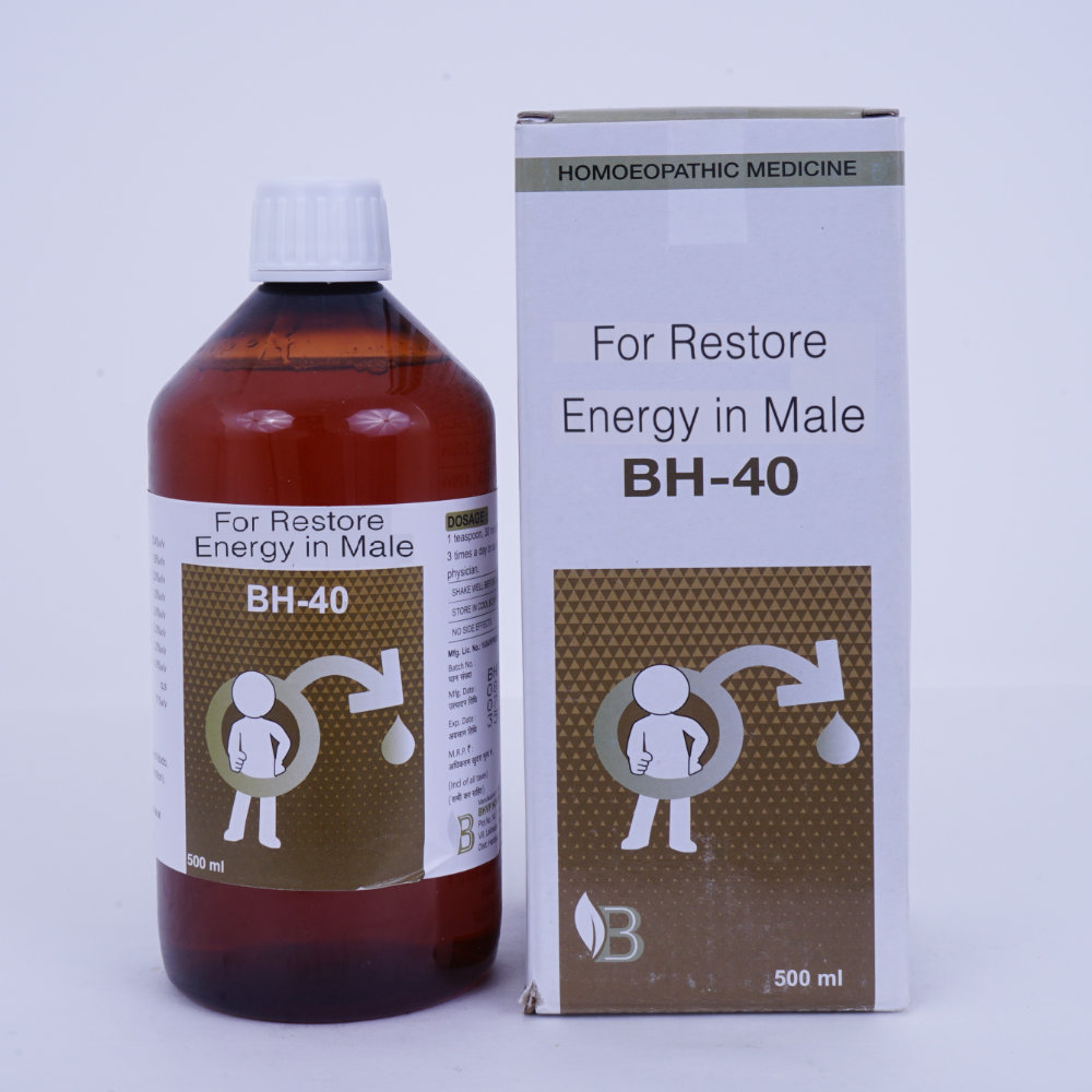 BH-40 (For Restore Energy in Male) – BHVP HOMEO PHARMA
